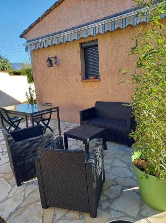 Studio Climatise Dans Villa Calme A 15Km De Cannes Peymeinade Eksteriør billede